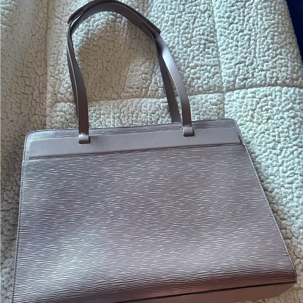 Elegant Designer Tote Bag - Gray